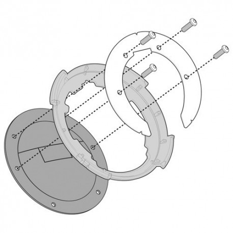 Redukce pro tankvak Tanklock KAPPA HONDA 600-1300 BF03K