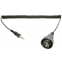 Redukce pro transmiter SM-10: 7 PIN DIN KABEL DO 3,5 MM STEREO JACK (CANAM SPYDER, KAWASAKI 2008-, VICTORY), SENA