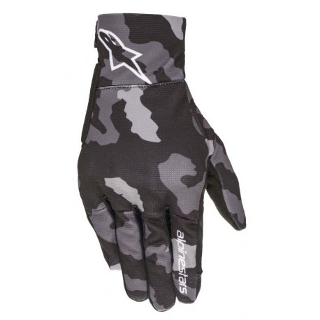 rukavice REEF, ALPINESTARS, dětské (černá/šedá camo) 2024