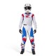 dres RACER ICONIC HONDA kolekce, ALPINESTARS (bílá/modrá/červená/černá) 2025