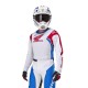 dres RACER ICONIC HONDA kolekce, ALPINESTARS (bílá/modrá/červená/černá) 2025