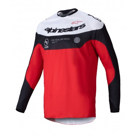 dres PRO-DURA, ALPINESTARS (černá/červená/bílá) 2025