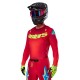 dres SUPERTECH MAKER, ALPINESTARS (červená/žlutá fluo) 2025