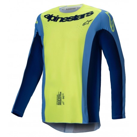 dres TECHSTAR MELT, ALPINESTARS (žlutá fluo/modrá) 2025