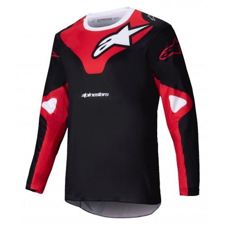 dres RACER VEIL, ALPINESTARS (černá/červená) 2025