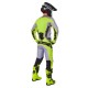 dres RACER VEIL, ALPINESTARS (šedá/žlutá fluo) 2025