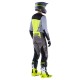 kalhoty TECHSTAR limitovaná edice AMS, ALPINESTARS (šedá/černá/žlutá fluo)