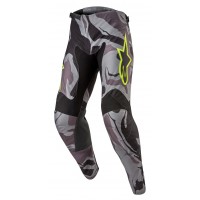 kalhoty RACER TACTICAL, ALPINESTARS (šedá camo/žlutá fluo/černá) 2024