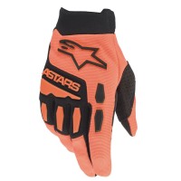 rukavice FULL BORE, ALPINESTARS (oranžová/černá) 2025