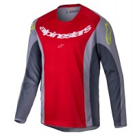 dres RACER MELT, ALPINESTARS, dětský (červená/šedá) 2025