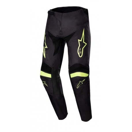 kalhoty RACER LURV, ALPINESTARS, dětské (černá/žlutá fluo) 2024