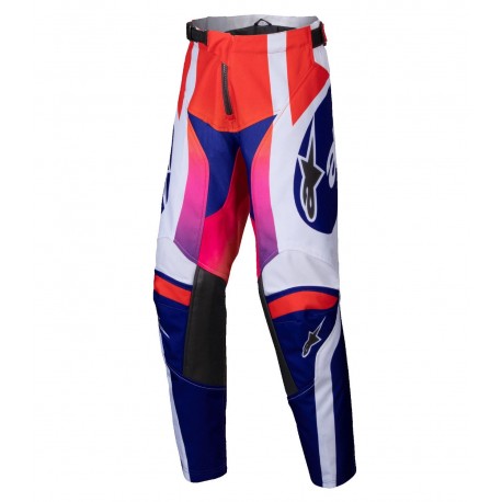 kalhoty RACER WURX, ALPINESTARS, dětské (multicolor/bílá) 2025