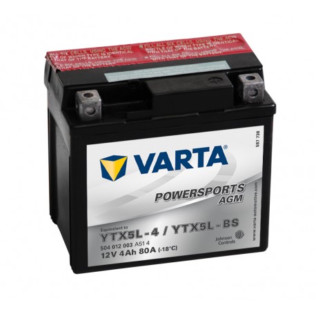 Motobaterie VARTA YTX5L-BS