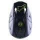 přilba SUPERTECH S-M10 limitovaná edice AMS, ALPINESTARS (šedá/bílá/žlutá fluo/černá)