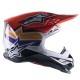 přilba SUPERTECH S-M10 edice TROY LEE DESIGNS, ALPINESTARS (oranžová/žlutá/fialová/bílá/černá)