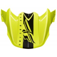 kšilt pro přilbu F2, FLY RACING - USA (Hi-Vis/žlutá)