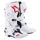 boty TECH 10 SUPERVENTED, ALPINESTARS, perforované (bílá/červená/černá) 2025