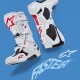 boty TECH 10 SUPERVENTED, ALPINESTARS, perforované (bílá/červená/černá) 2025