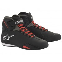 boty SEKTOR, ALPINESTARS (černé/červené)