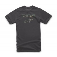 triko RIDE 2.0 CAMO TEE krátký rukáv, ALPINESTARS (černá)