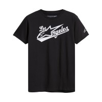 triko LOS ANGELES TEE, ALPINESTARS (černá)