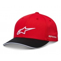 kšiltovka ROSTRUM HAT, ALPINESTARS (červená/černá)