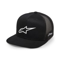 kšiltovka 3D AGELESS TRUCKER, ALPINESTARS (černá/bílá)