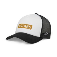 kšiltovka CLARIFIED FOAM TRUCKER, ALPINESTARS (bílá/černá)