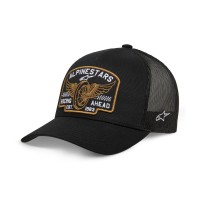 kšiltovka HERITAGE PATCH TRUCKER, ALPINESTARS (černá/černá)