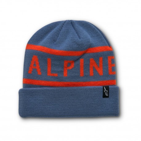 čepice WORDY CUFF BEANIE, ALPINESTARS (modrá/červená)