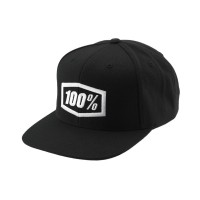 kšiltovka 100% - ICON Snapback dětská černá (vel. UNI)