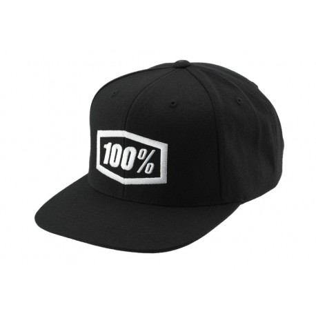 kšiltovka 100% - ICON Snapback dětská černá (vel. UNI)