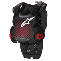 chránič těla A-1 PRO, ALPINESTARS (černá antracit/červená) 2025