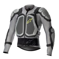 chránič těla BIONIC ACTION 2, ALPINESTARS (šedá/černá/žlutá fluo) 2025