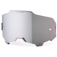 plexi ARMEGA, 100% (HIPER stříbrné chromové, Anti-fog)