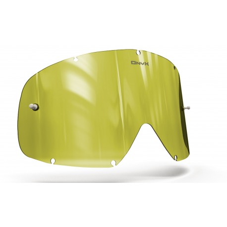 plexi pro brýle OAKLEY O-FRAME, ONYX LENSES (Hi-Vis žluté s polarizací)