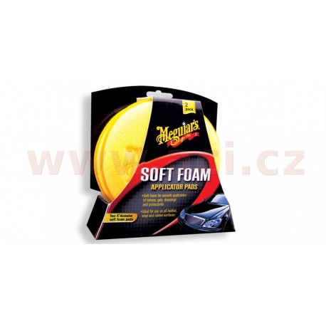 MEGUIARS Soft foam applicator pads - pěnové aplikátory (2 ks)