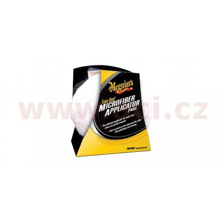 MEGUIARS Even Coat Microfiber Applicator Pads - mikrovláknové aplikátory (2 ks)