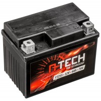 Motobaterie 12V, YTX4L/YTZ5S, 4Ah, 70A, bezúdržbová GEL technologie, 113x70x85, A-TECH (aktivovaná ve výrobě)