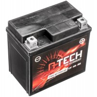 Motobaterie 12V, YTX5L-BS/YTZ6S GEL, 4Ah, 80A, bezúdržbová GEL technologie 113x70x105, A-TECH (aktivovaná ve výrobě)