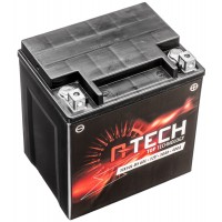 Motobaterie 12V, YIX30L-BS GEL, 12V, 30Ah, 400A, bezúdržbová GEL technologie 165x125x175 A-TECH (aktivovaná ve výrobě)