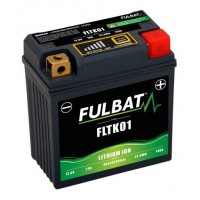 Lithiová motobaterie LiFePO4 FLTK01 FULBAT 12V, 2Ah, 140A, 86x48x90 (pro motocykly KTM), YTX5L-BS/YTX4L-BS)