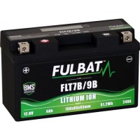 Lithiová motobaterie LiFePO4 YT7B-BS, YT9B-BS FULBAT 12V, 4Ah, 240A, weight 0,56 kg, 150x65x93