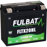 Lithiová motobaterie LiFePO4 YTX20HL-BS FULBAT 12V, 12Ah, 720A, 1,12 kg, 175x87x155mm nahrazuje typy:(YB16CL-B,YTX20HL-BS,YTX20L