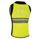 reflexní vesta UTILITY BRIGHT TOP, OXFORD (žlutá fluo/šedá reflexní/černá)