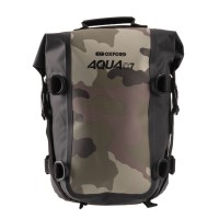 brašna na padací rám AQUA C7 crash bar bag, OXFORD (maskáč, objem 7l)