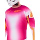 dres SUPERTECH SX AFD limitovaná edice MIG, ALPINESTARS (růžová fluo/bílá/oranžová) 2025