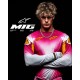 dres SUPERTECH SX AFD limitovaná edice MIG, ALPINESTARS (růžová fluo/bílá/oranžová) 2025