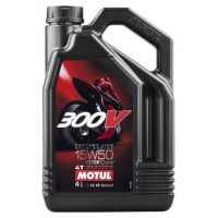 Motorový olej MOTUL 300V 4T 15W-50 4L Factory Line