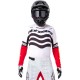 dres TECHSTAR limitovaná edice DEEP, ALPINESTARS (černá/bílá/červená fluo/oranžová) 2025